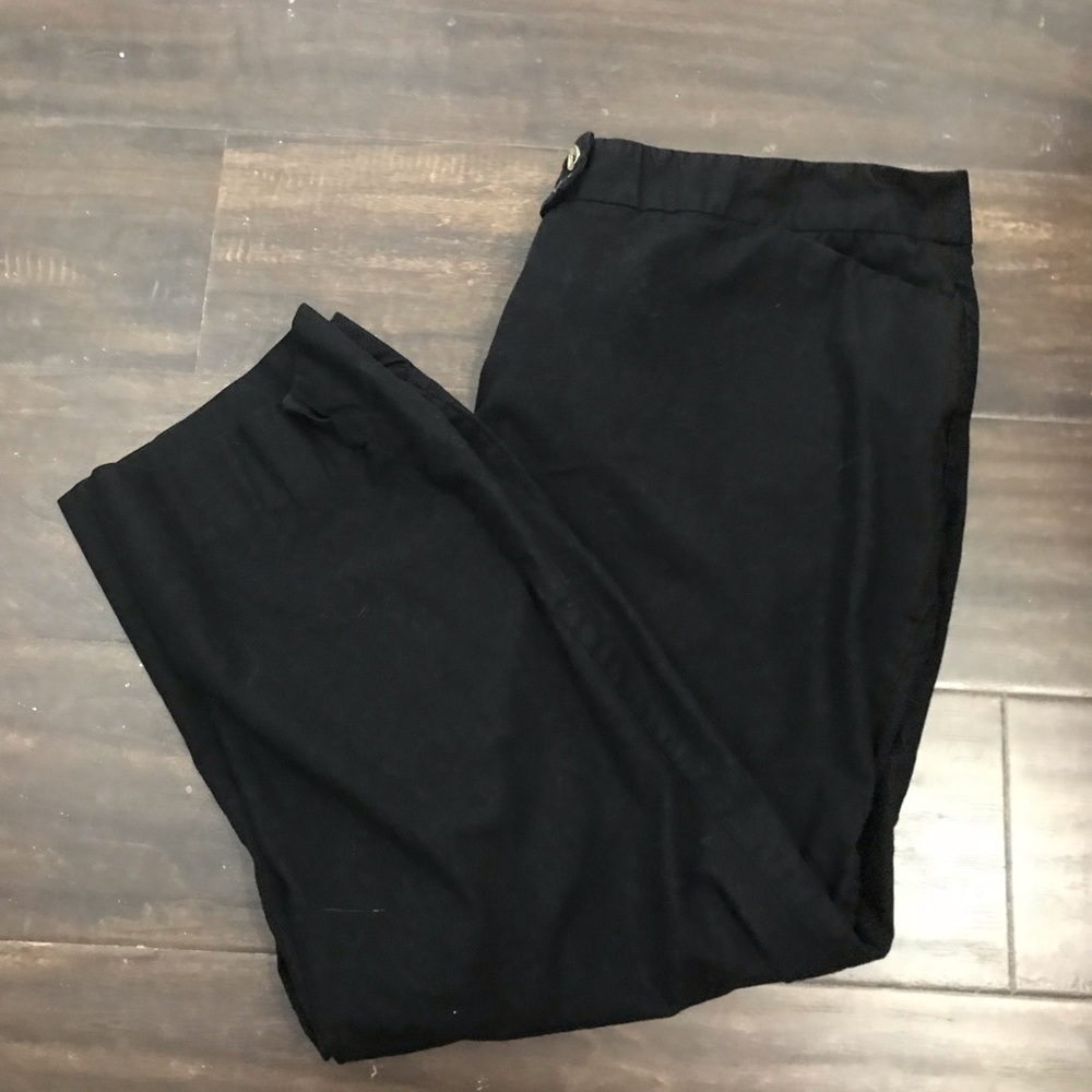 Rafaella women’s black crop pants